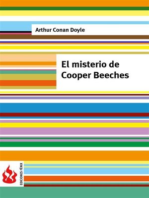 cover image of El misterio de Cooper Beeches (low cost). Edición limitada